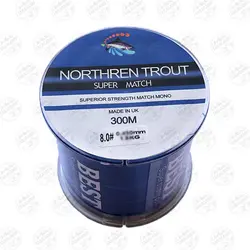 نخ ماهیگیری مونو Northren Trout سایز ۰/۲۶  ۳۰۰متری