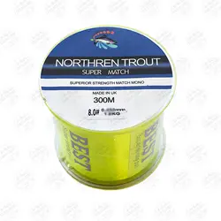 نخ ماهیگیری مونو Northren Trout سایز ۰/۴۵  ۳۰۰متری