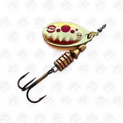 لانسه ماهیگیری سایز ۲ ایلبا ۲۰۲۱۲B Gold/Red Bubble ilba