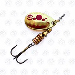 لانسه ماهیگیری سایز ۲ ایلبا ۲۰۲۱۲B Gold/Red Bubble ilba