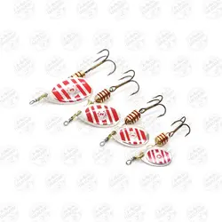 لانسه ماهیگیری سایز ۵ ایلبا ۲۱۱۱۵ Silver/red Zebra ilba