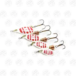 لانسه ماهیگیری سایز ۲ ایلبا ۲۱۱۱۲ Silver/red Zebra ilba