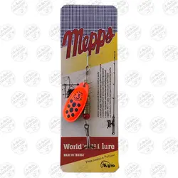 لانسه ماهیگیری مپس نارنجی خال مشکی سایز ۳