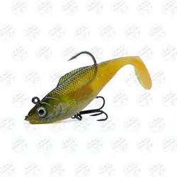 طعمه ماهیگیری ماهی ژله ای کایدا AG013-03AY بسته ۳ عددی