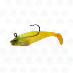 طعمه ماهیگیری ماهی ژله ای کایدا AG011-03SHCH بسته ۳ عددی