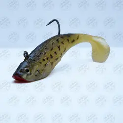 طعمه ماهیگیری ماهی ژله ای کایدا AG011-04BCP بسته ۳ عددی