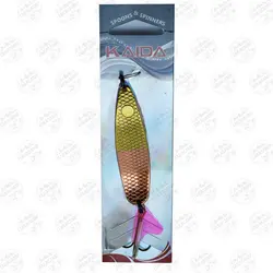 طعمه قاشقک ماهیگیری کایدا طلایی-مسی ۱۸ گرمی