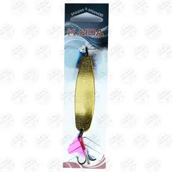 طعمه قاشقک ماهیگیری کایدا طلایی ۱۸ گرمی