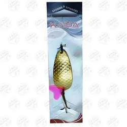 طعمه قاشقک ماهیگیری کایدا طلایی ۱۶ گرمی