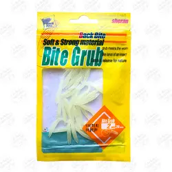 طعمه ماهیگیری کرم خاکی مصنویی (شبتاب) ۲/۸ سانتی متر