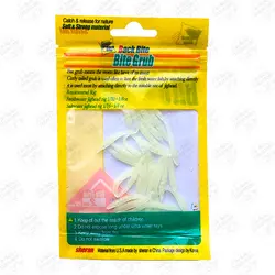 طعمه ماهیگیری کرم خاکی مصنویی (شبتاب) ۲/۸ سانتی متر