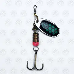 لانسه مپس مشکی خال سبز سایز ۲