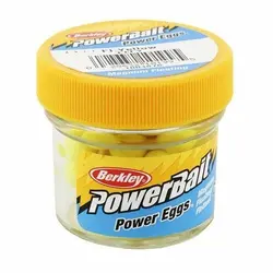 خمیر برکلی توپی پاور اگز قزل آلا Berkley Power Eggs Floating Magnum Fluorescent Yellow
