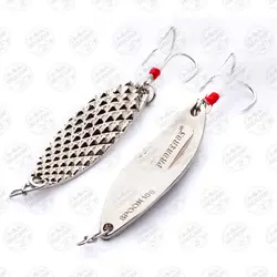 قاشقک ماهیگیری نقره ای پردار