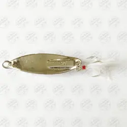 قاشقک ماهیگیری نقره ای پردار