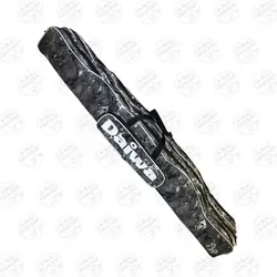 کیف لنسر ماهیگیری سه زیپ ۱۲۵ سانتی طرح استتار طوسی