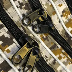 کیف لنسر ماهیگیری سه زیپ ۱۰۰ سانتی طرح استتار