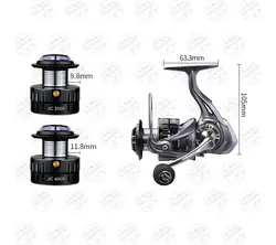 چرخ ماهیگیری برکلی مدل JC3000