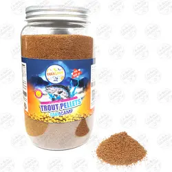 پودر پلت قزل آلا (لوفاک) وارداتی فراکمپ ۸۰۰ گرم مدل P8