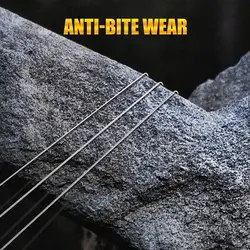 نخ ماهیگیری فلوروکربن لیدر ۵۰ متر Angry Fish سایز ۰.۲۶۱