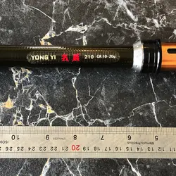 چوب ماهیگیری مسافرتی فول کربن Yong Yi طول ۲۱۰ سانتی متر