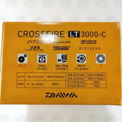چرخ ماهیگیری دایوا Daiwa مدل CROSSFIRE LT 3000-c