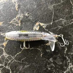 ماهی مصنوعی (لور) ماهیگیریSea Horse چرخشی ۹ سانتی متر ۱۳ گرم  LZ-NK01