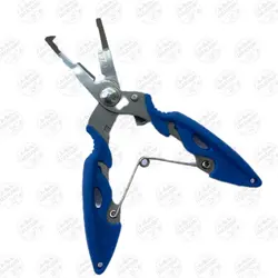 انبر چندکاره آبی رنگ ماهیگیری Fishing Plier