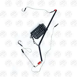 ست آماده سبد فیدر ۶۰ گرمی به همراه ریسه و قلاب  کپوری