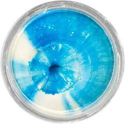 خمیر برکلی پاور بیت قزل آلا Berkley power bait natural scent  trout bait garlic glitter neon blue