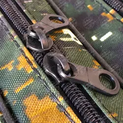 کیف لنسر ماهیگیری سه زیپ دایوا طرح استتار سبز جنگلی