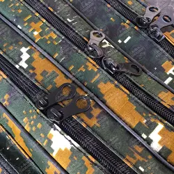 کیف لنسر ماهیگیری سه زیپ دایوا طرح استتار سبز جنگلی