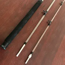 چوب سه تکه تو پر سیم بکسل دار با اتصال پیچی دایوا طول ۲۷۰ سانتی متر