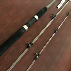 چوب سه تکه تو پر سیم بکسل دار با اتصال پیچی دایوا طول ۲۴۰ سانتی متر