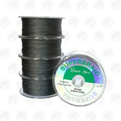 نخ ابریشمی ماهیگیری سوپر براید سایز۰/۵۰  ۱۰۰متری متصل