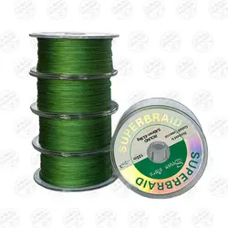 نخ ابریشمی ماهیگیری سوپر براید سایز۰/۴۰  ۱۰۰متری متصل