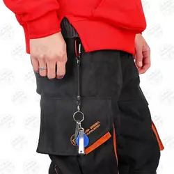 رابط فنری و کارابین جهت اتصال ابزار و لوازم ماهیگیری