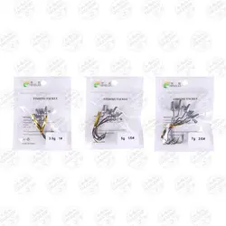 قلاب وزنه دار (جیگ هد) ۷ گرم  بسته ۵ عددی