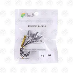 قلاب وزنه دار (جیگ هد) ۷ گرم  بسته ۵ عددی