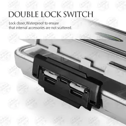 جعبه لوازم ماهیگیری Fishing Tackle Box رنگ سبز