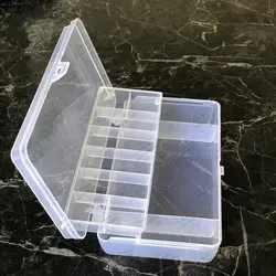 جعبه قلاب و لوازم ماهیگیری دو طبقه