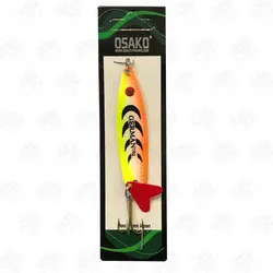 طعمه قاشقک ماهیگیری اوساکو فسفری نارنجی  ۱۸ گرمی