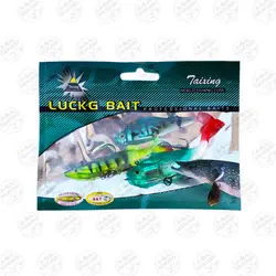 لور ماهی ژله ای ماهیگیری Luckg Bait  مجموعه ۳ عددی مدل ۱۰۳۱