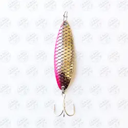 قاشقک ماهیگیری ۱۵ گرم ۶.۵ سانتی متر نقره ای صورتی