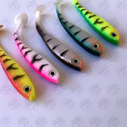 طعمه ماهیگیری ماهی ژله ای بسته ۵ عددی