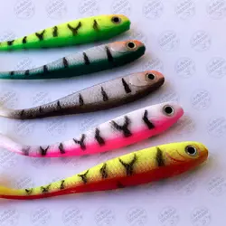 طعمه ماهیگیری ماهی ژله ای بسته ۵ عددی