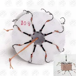 فیدر سکه ای ۸ قلاب سایز ۱۰