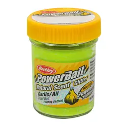 خمیر برکلی پاور بیت قزل آلا Berkley Natural Glitter Trout Bait Chartreuse