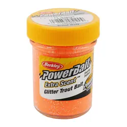 خمیر برکلی پاور بیت قزل آلا Berkley PowerBait Glitter Trout Bait Fluorescent Orange