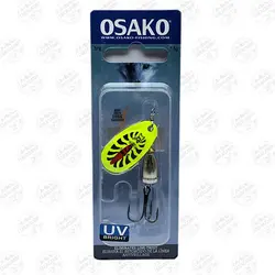 لانسه ماهیگیری اوساکو فسفری مشکی سایز ۳